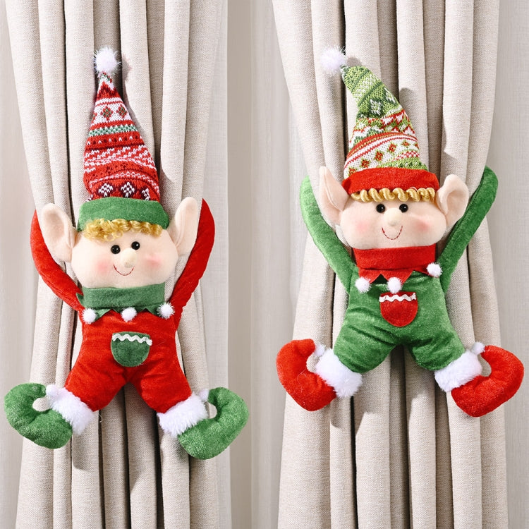 Christmas Decoration Fairy Curtain Buckle Door Hanging