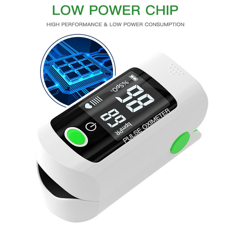 X1805 Oxygen Saturation Detector Medical Monitoring Heart Rate Finger Clip Oximeter