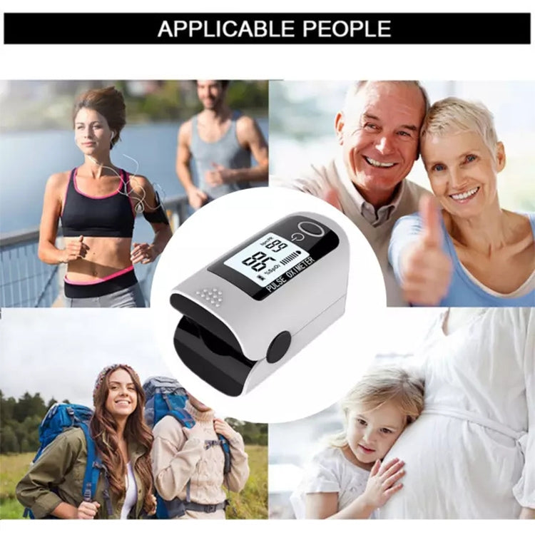 X1805 Oxygen Saturation Detector Medical Monitoring Heart Rate Finger Clip Oximeter