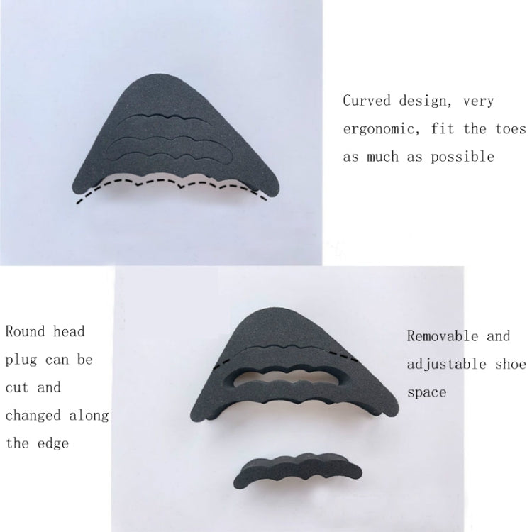 3 Pairs Adjust The Size To Prevent Toe Pain & Toe Plugging, Random Color & Style Delivery