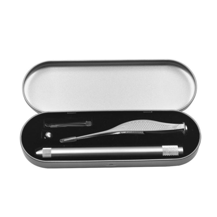 10 PCS Tinplate Stationery Box Acne Needle Beauty Needle Tin Box Paper Clip Storage Box, Color Random Delivery