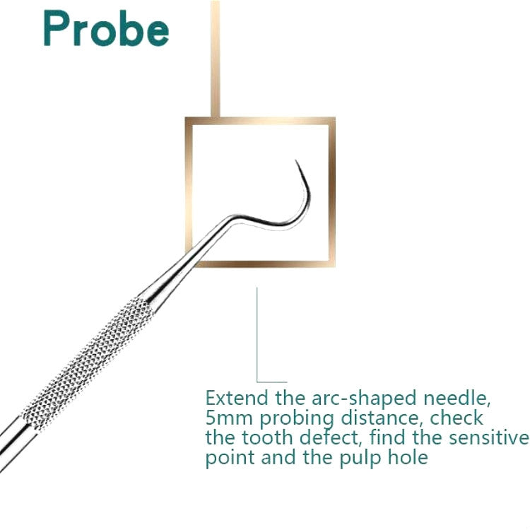Stainless Steel Dental Tools Dental Care Tartar Tool Dentist Tool Set