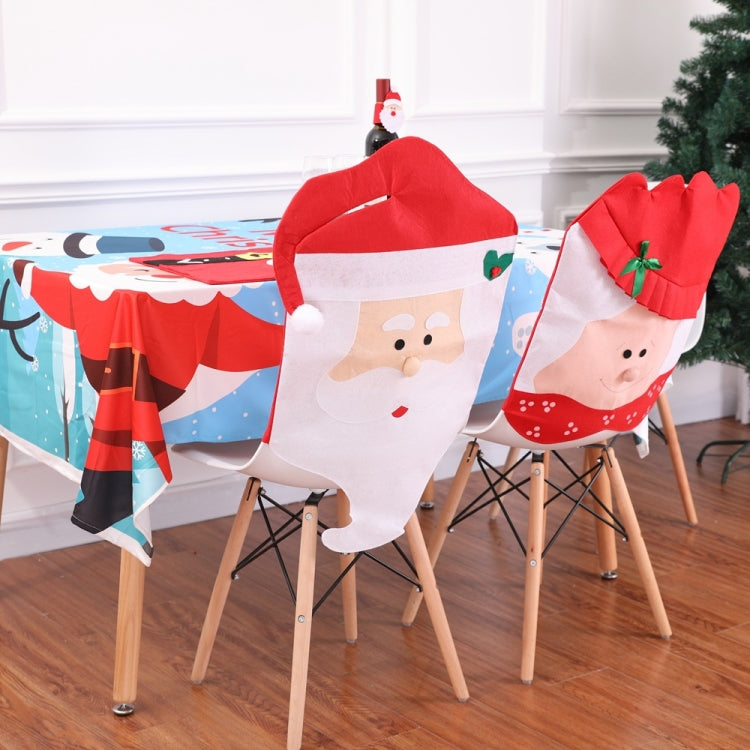 Christmas Dining Room Chair Covers Holiday Table Decorations