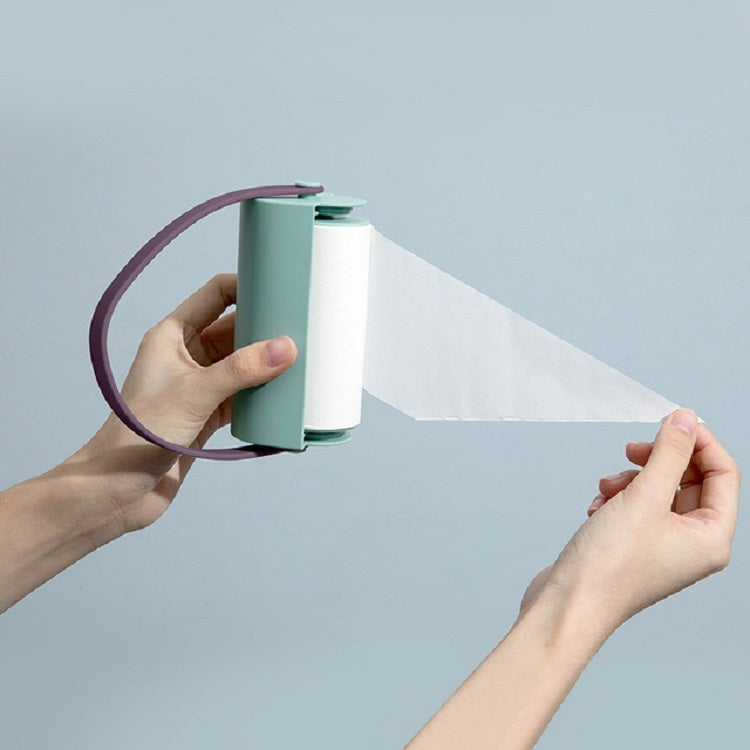 Handheld Lanyard Roller Sticky Hair Clothes Convenient Dust Removal Brush