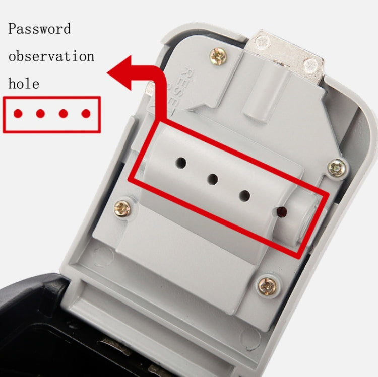 Wall-Mounted Key Code Box Construction Site Home Decoration Four-Digit Code Lock Key Box