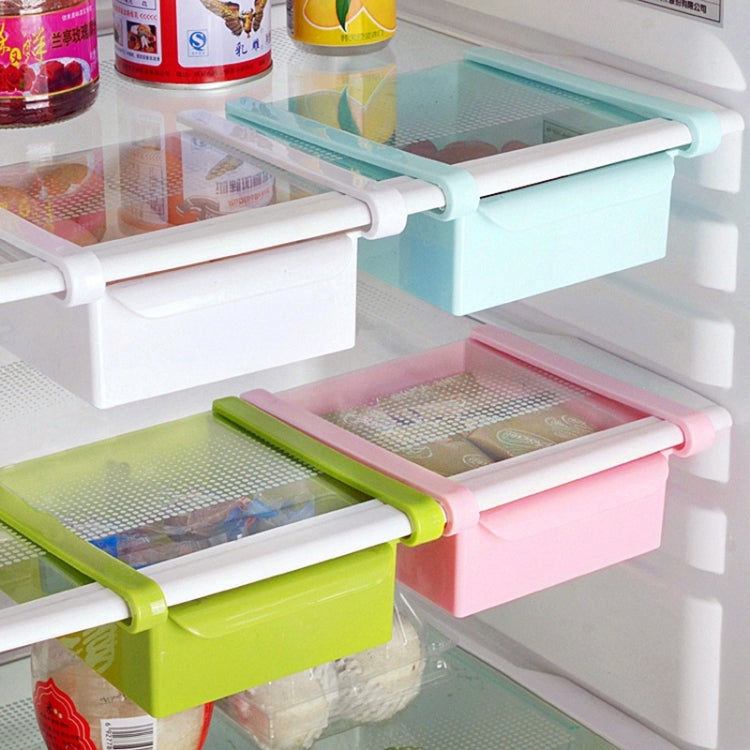 Multifunction Kitchen Refrigerator Storage Rack Fridge Freezer Shelf Holder Pull-out Drawer Organizer