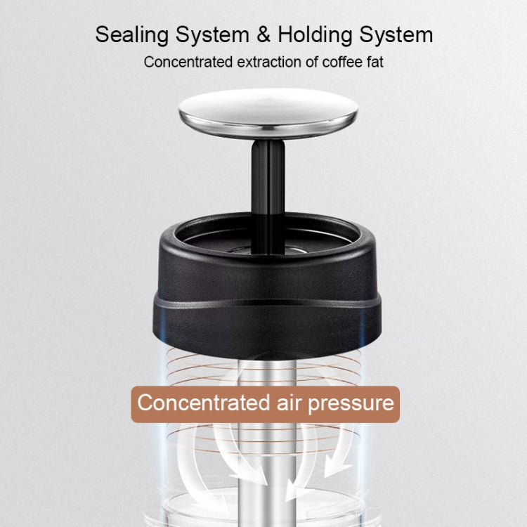 Portable Hand Pressure Espresso Machine Outdoor Accompanying Mini Coffee Cup