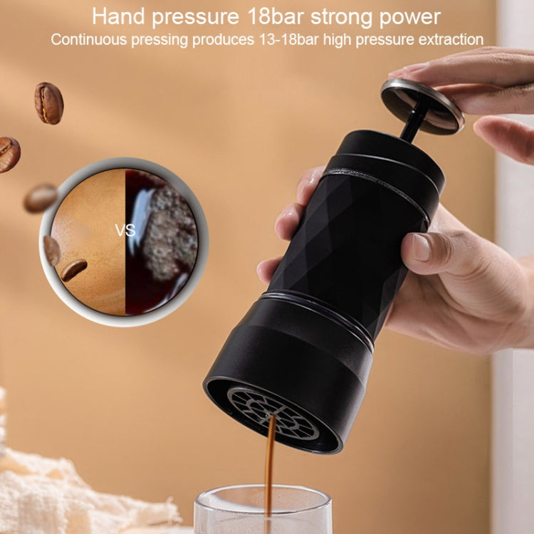 Portable Hand Pressure Espresso Machine Outdoor Accompanying Mini Coffee Cup