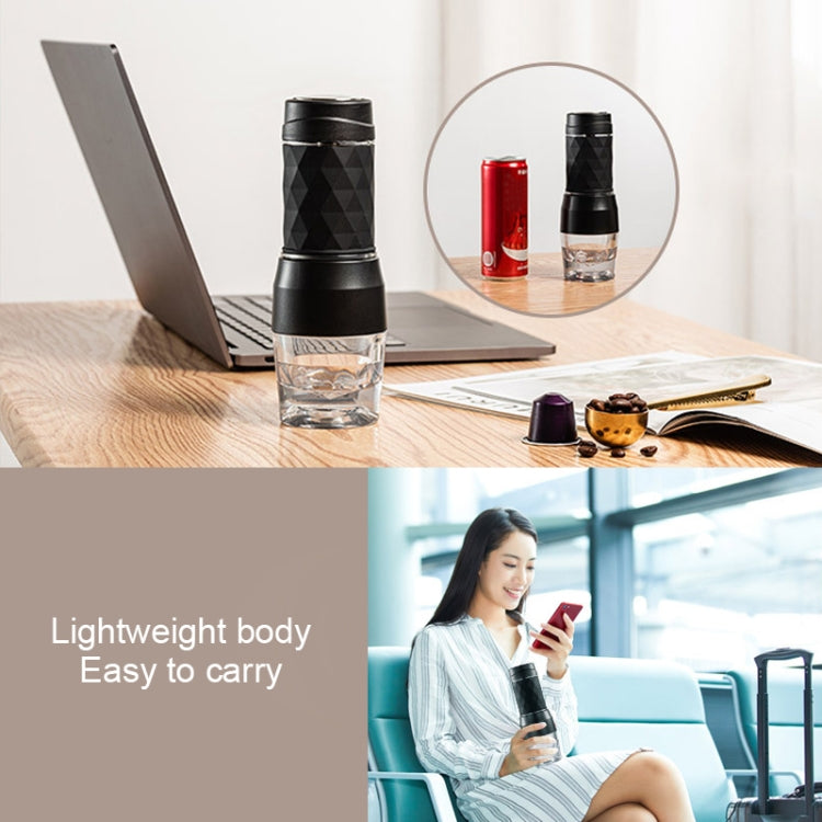 Portable Hand Pressure Espresso Machine Outdoor Accompanying Mini Coffee Cup