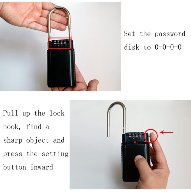 Password Key Box Household Wall-Mounted Decoration Site Password Box