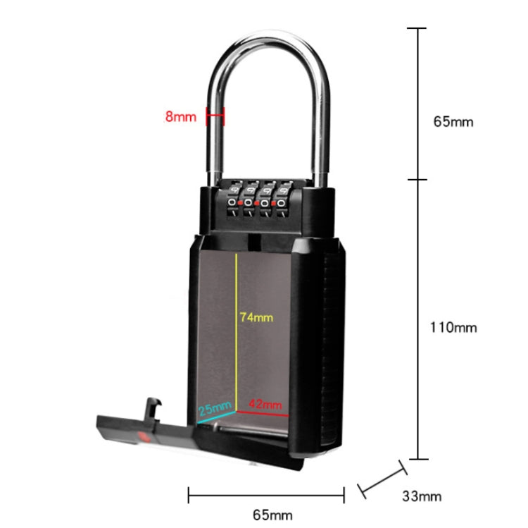 Password Key Box Household Wall-Mounted Decoration Site Password Box