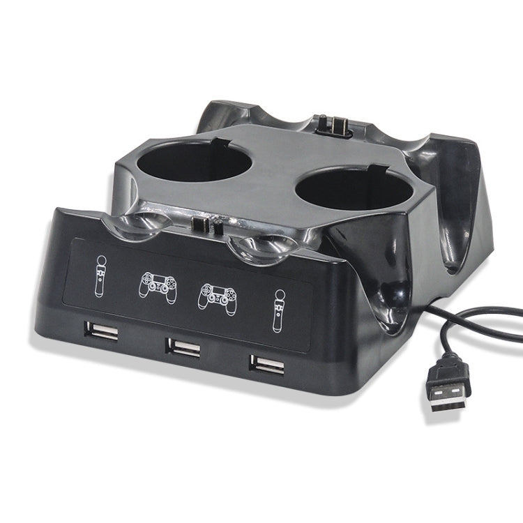 iPlay Gamepad Charger Multifunctional Charging Base For PS4 / PS4 Move / PS VR