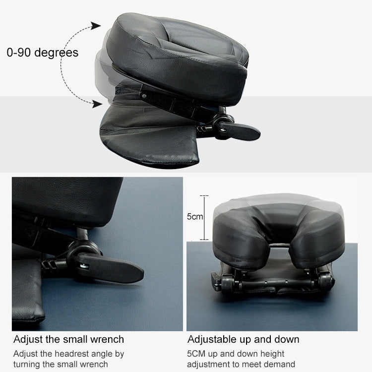 Adjustable Headrest Face Pillow Family Massage Beauty Cradle Rest Pad For Desk