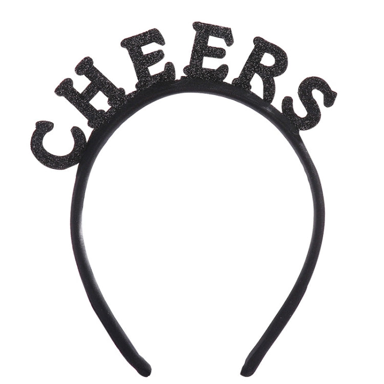 New Year Headband Christmas Party Supplies Letter Headwear