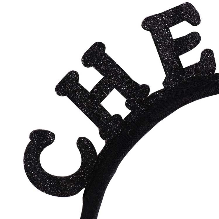 New Year Headband Christmas Party Supplies Letter Headwear