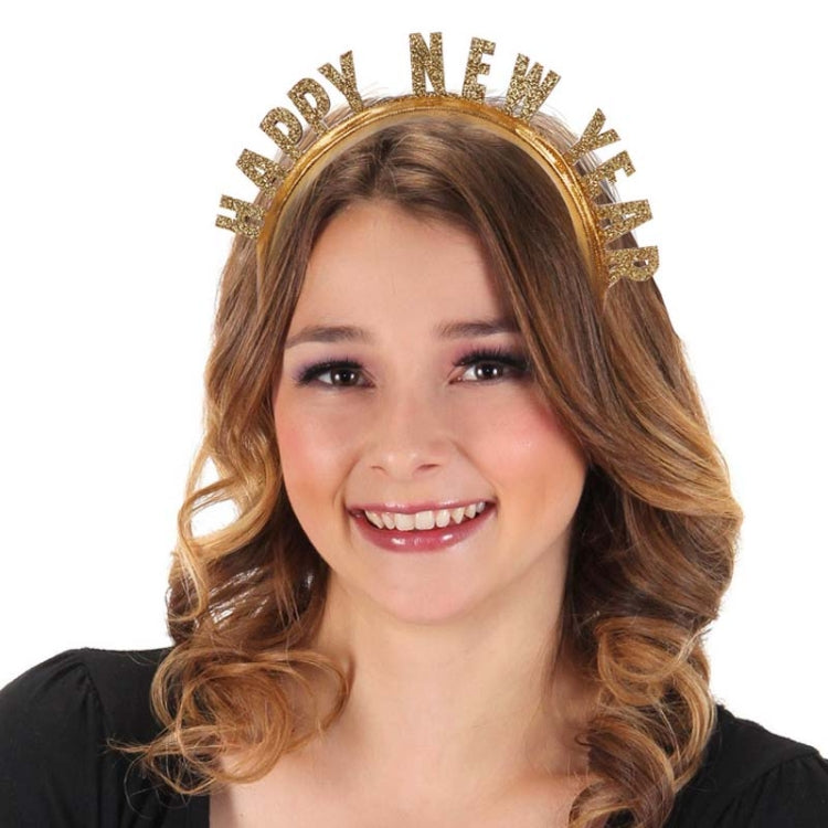 New Year Headband Christmas Party Supplies Letter Headwear