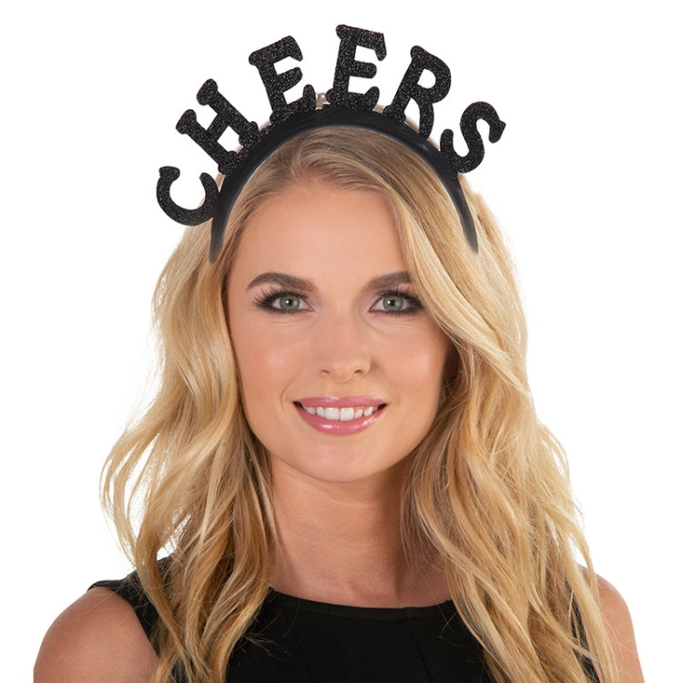 New Year Headband Christmas Party Supplies Letter Headwear