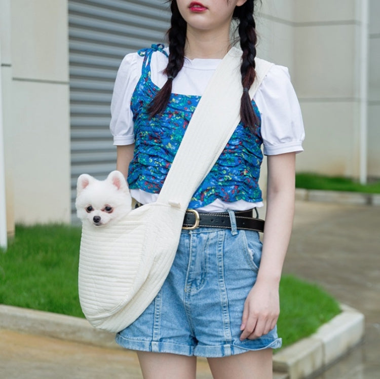 Pet Outing Messenger Bag Large Capacity Single Shoulder Bag