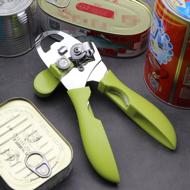 4 in 1 Multifunctional Can Opener Kitchen Household Lid Opener Canning Knife