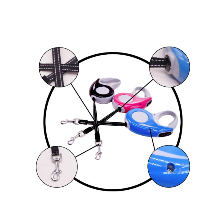 Automatic Pet Traction Device Household Dog Walking Retractable Traction Rope