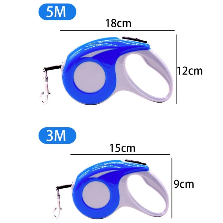 Automatic Pet Traction Device Household Dog Walking Retractable Traction Rope