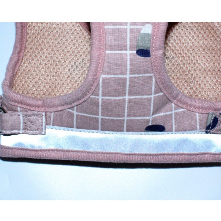 Reflective & Breathable Vest Traction Rope Pet Chest Leash