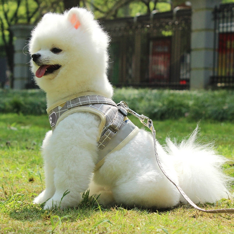 Reflective & Breathable Vest Traction Rope Pet Chest Leash