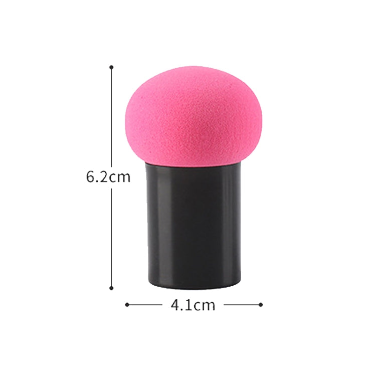 8 PCS Mushroom Head Puff Round Head Small Mushroom With Handle Puff Makeup Sponge Puff