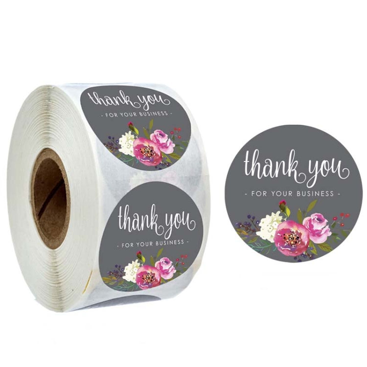 Roll Flower Decoration Thank You Seal Sticker Envelope Decoration Wedding Decoration