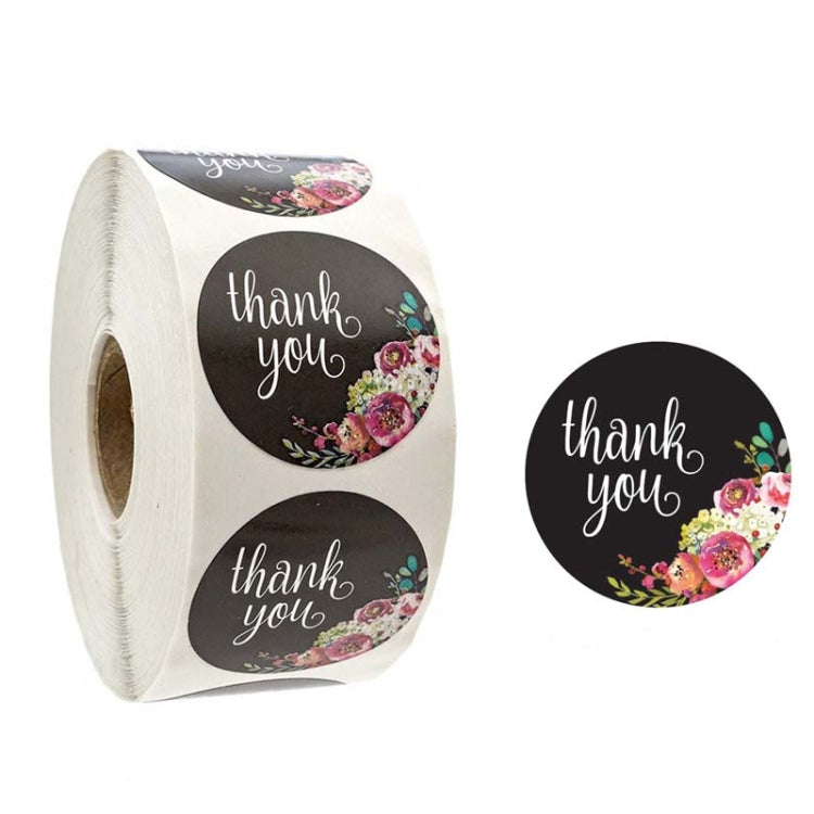 Roll Flower Decoration Thank You Seal Sticker Envelope Decoration Wedding Decoration