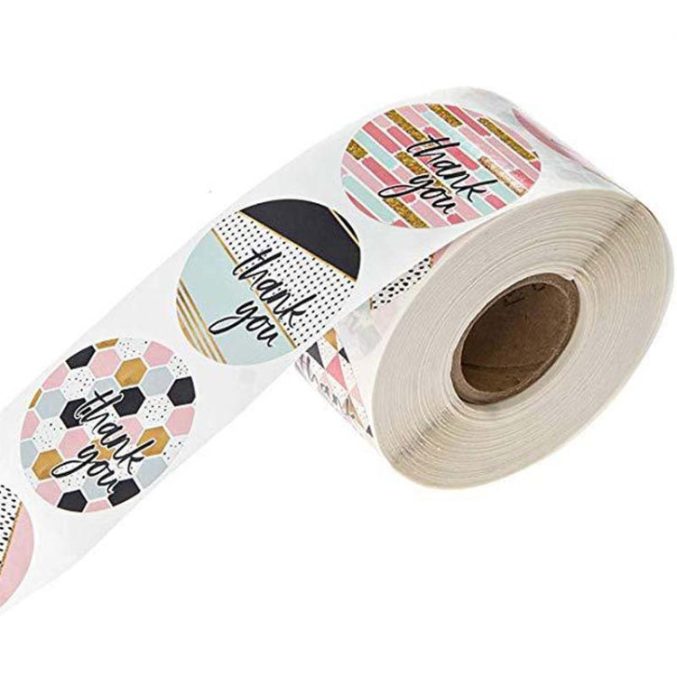 Roll Seal Sticker Thank You Handmade Wedding Decoration Sticker Label