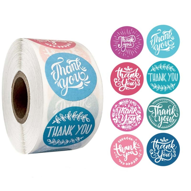 Roll Seal Sticker Thank You Handmade Wedding Decoration Sticker Label
