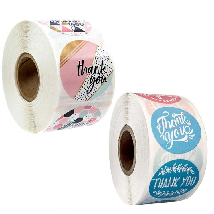 Roll Seal Sticker Thank You Handmade Wedding Decoration Sticker Label