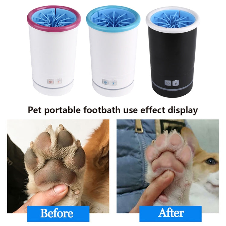 Pets Automatic Foot-Washing Cup Cats Dogs Extremities Cleaning Artifact