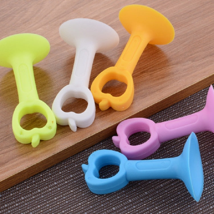10pcs Extended Version Of Silicone Door Stopper Punch-Free Handle Anti-Collision Door Stopper