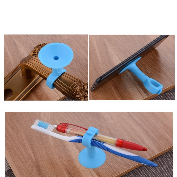 10pcs Extended Version Of Silicone Door Stopper Punch-Free Handle Anti-Collision Door Stopper