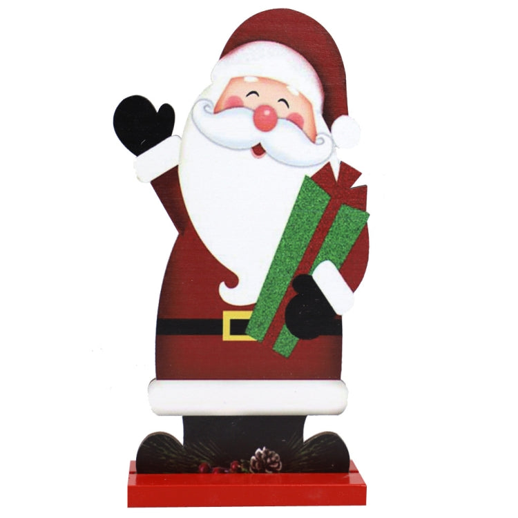 Christmas Festival Decorations Wooden Figure Desktop Decoration