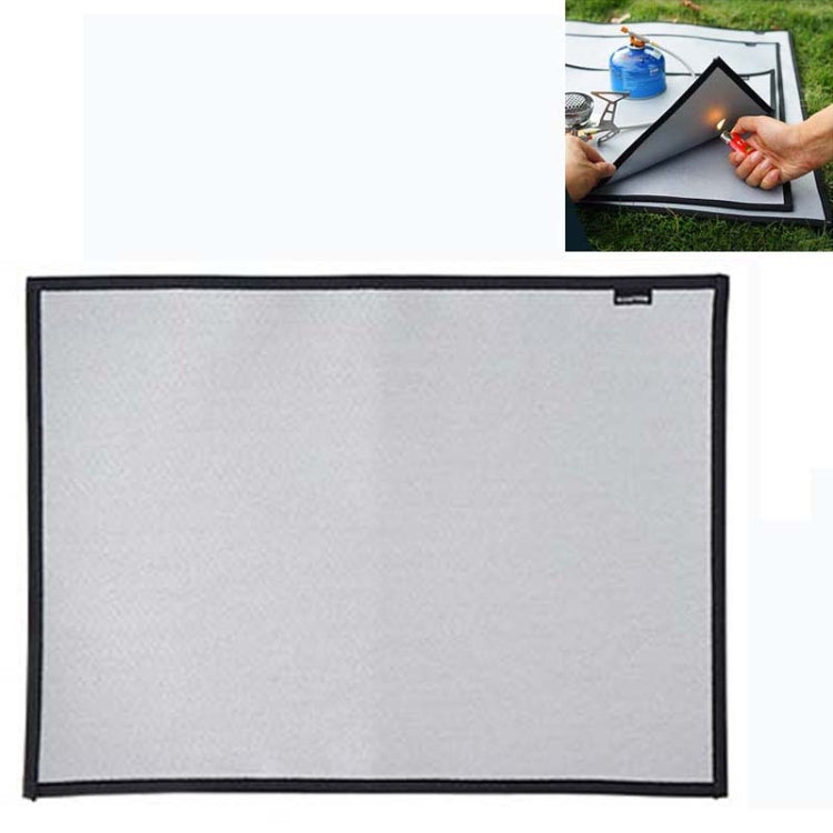 CLS Outdoor Camping Fireproof Cloth Picnic Barbecue Heat Insulation Mat Flame Retardant Fiberglass Fire Blanket