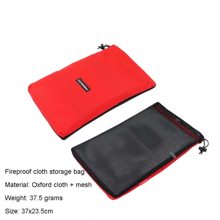 CLS Outdoor Camping Fireproof Cloth Picnic Barbecue Heat Insulation Mat Flame Retardant Fiberglass Fire Blanket