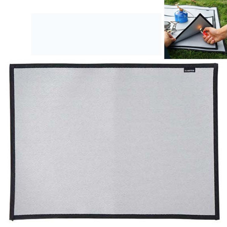 CLS Outdoor Camping Fireproof Cloth Picnic Barbecue Heat Insulation Mat Flame Retardant Fiberglass Fire Blanket