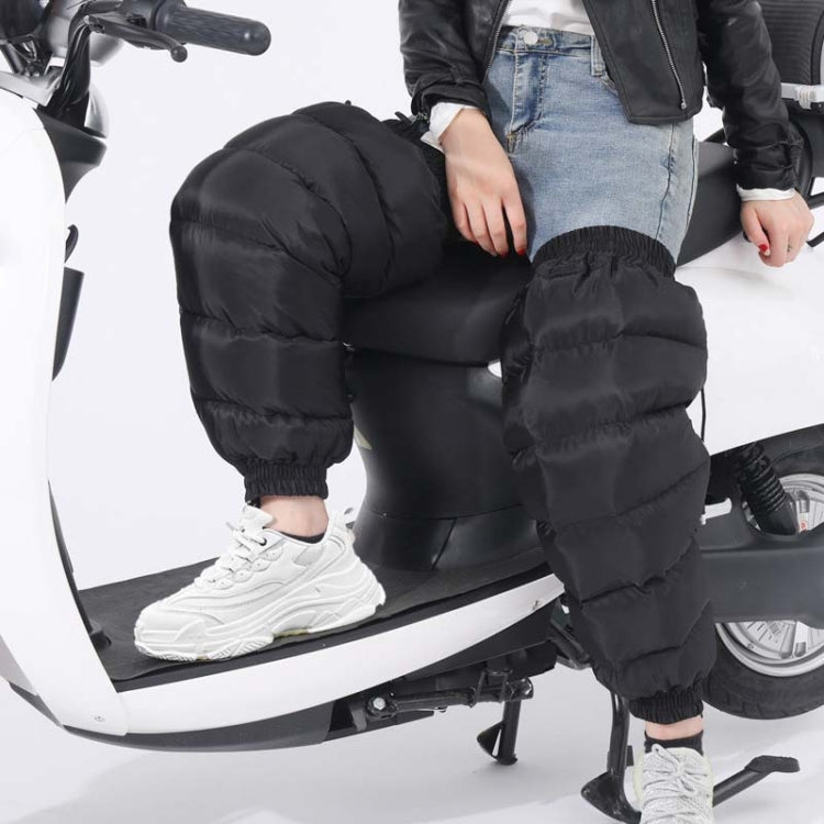 Electric Bicycle Winter Motorcycle Windshield Waterproof Warm Leg Cover Plus Velvet Padded Knee Pads