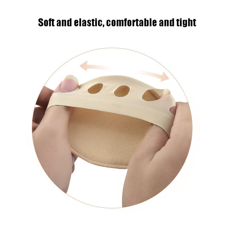 1 Pair  Thin Breathable And Sweat-Absorbent High Heels With Invisible Forefoot Socks, Random Color Delivery