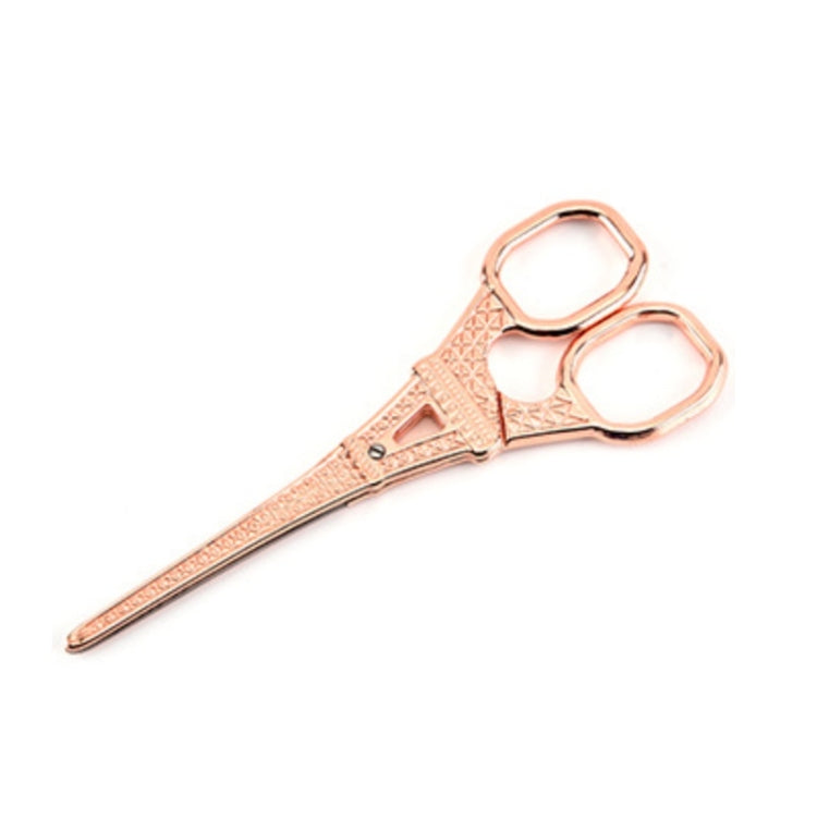 Stainless Steel Eiffel Tower Scissors Handmade Thread Tea Bag Scissors