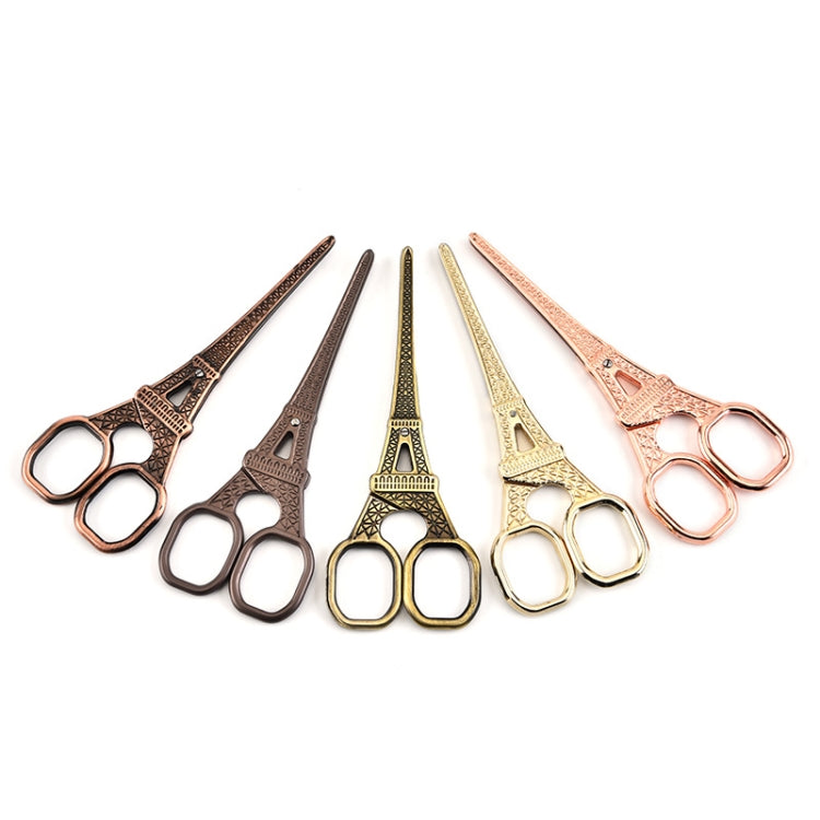 Stainless Steel Eiffel Tower Scissors Handmade Thread Tea Bag Scissors