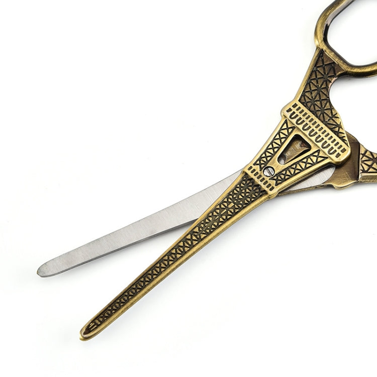 Stainless Steel Eiffel Tower Scissors Handmade Thread Tea Bag Scissors