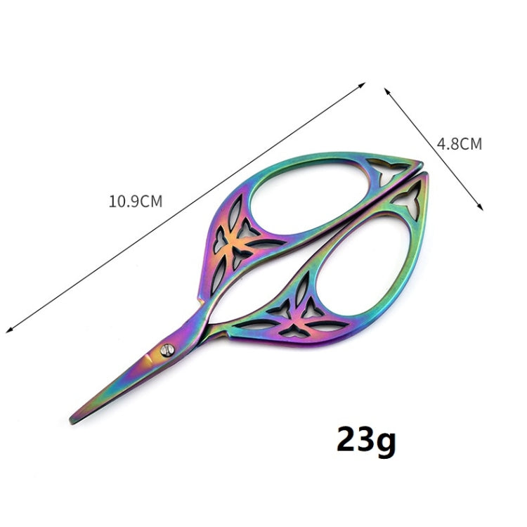 Stainless Steel Leaf Shape Scissors Handmade Tea Bag Scissors