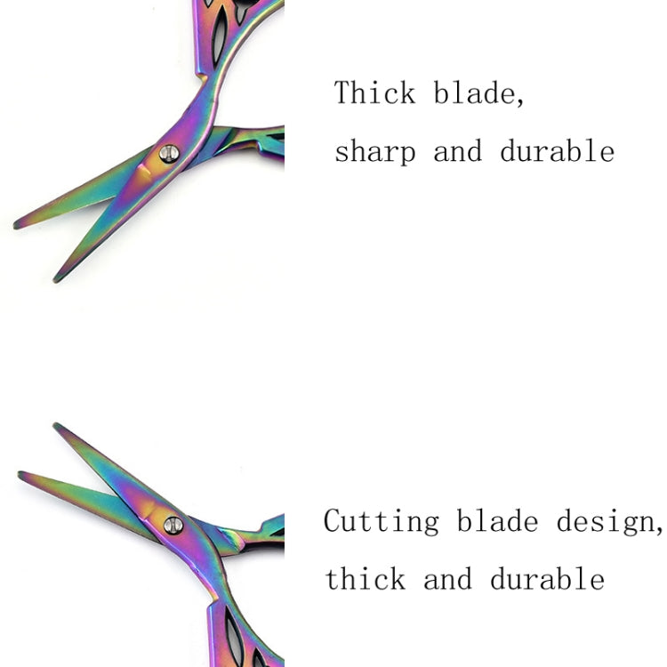 Stainless Steel Leaf Shape Scissors Handmade Tea Bag Scissors