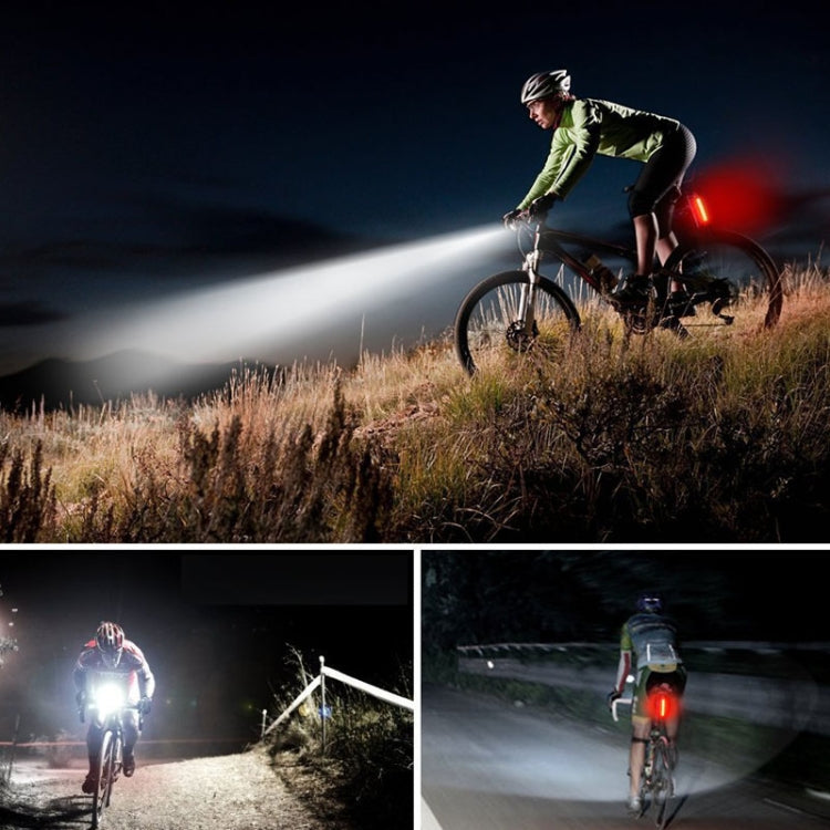 Bike Light USB Rechargeable Mountain Bike Warning Light