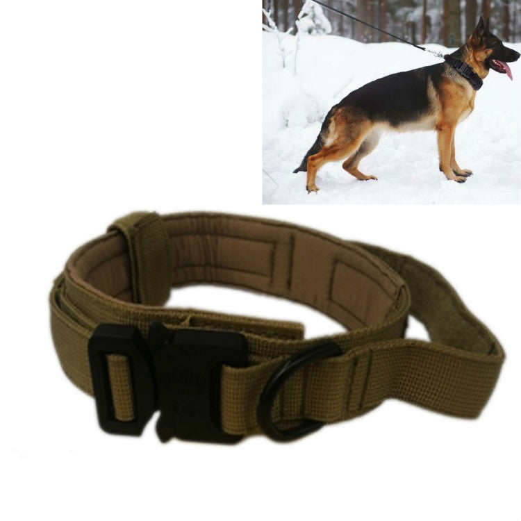 Nylon Thickened Large And Medium-Sized Dog Traction Collar Pet Collar