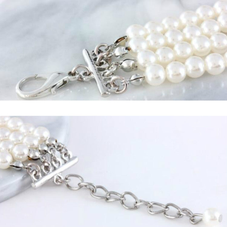 Pearl Dot Diamond Rose Flower Pet Decoration Supplies